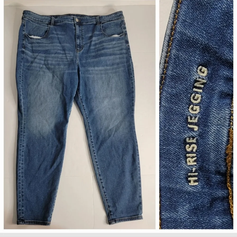 American Eagle Plus 24 High Rise Jeggings Next Level Stretch